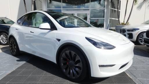 TESLA MODEL Y 2021 5YJYGDEF8MF194626 image